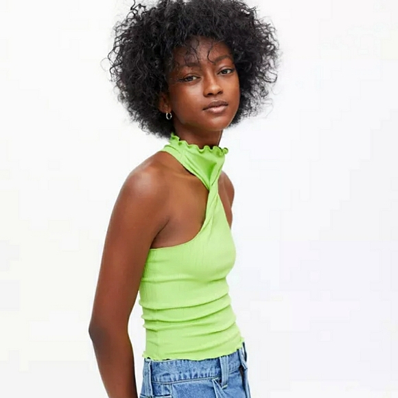 New Alba Racer-Back Halter Top Urban Outfitters Exclusive - Picture 4 of 4